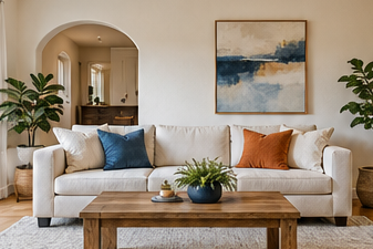 Living room painting project