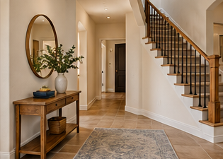 Entryway painting project