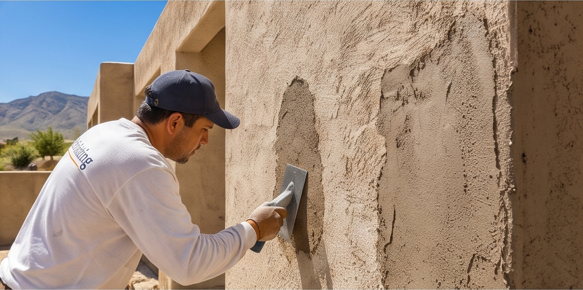 Stucco patching and repair